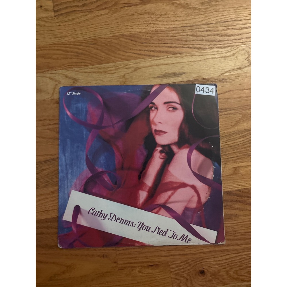 Cathy Dennis You Lied To Me Vinyl 12" Single Black Good 90s House Dance Remixes